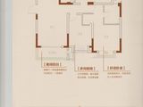 众安宝龙广场宝龙世家_3室2厅2卫 建面104平米