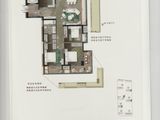 红星铂瑞花园_4室2厅2卫 建面126平米