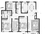 奥体紫兰园_4室2厅2卫 建面177平米