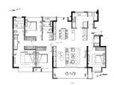 万科翡翠公园_4室2厅2卫 建面151平米