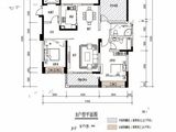 江海紫金城_3室2厅2卫 建面123平米