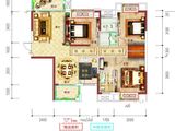 坤鑫中央广场_3室2厅2卫 建面127平米