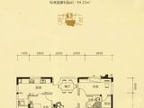 晋江世茂御龙湾_3室2厅2卫 建面94平米