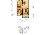 一品江山_2室2厅1卫 建面93平米