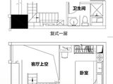 泉州恒大都市广场_1室1厅1卫 建面35平米