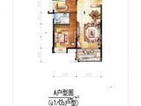 禹洲嘉誉风华_3室2厅2卫 建面89平米