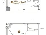 鲁商铂悦公馆_1室1厅1卫 建面43平米