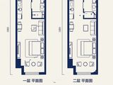 汇智中心_2室2厅2卫 建面52平米