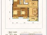 慧谷智立方_3室2厅1卫 建面88平米