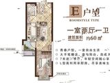 吉安悦城_1室2厅1卫 建面60平米