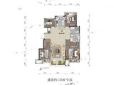 华润置地长安里_4室2厅2卫 建面135平米