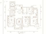 汇景新城_4室2厅2卫 建面169平米