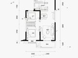 融信时光之城_2室2厅1卫 建面86平米