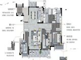 融创红城投赣江府_4室2厅2卫 建面136平米