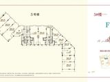 远洋万和城_5#一层平面图 建面39平米