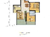 格林城市花园_2室2厅1卫 建面70平米