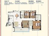 方圆雅颂御府_4室2厅2卫 建面137平米