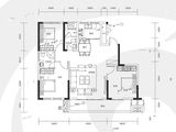 智慧新城_3室2厅2卫 建面122平米