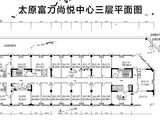 富力尚悦居_公寓户型三层平层图 建面48平米