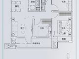 卓越蔚蓝郡_3室2厅1卫 建面89平米