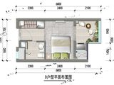 蒸水湾悦公馆_1室0厅1卫 建面25平米