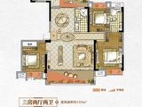 鑫硕锦绣滨江首府_3室2厅2卫 建面133平米