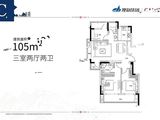 澳海富春山居_3室2厅2卫 建面105平米