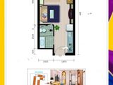 国际学园_1室1厅1卫 建面33平米