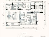 奥璟园_5室2厅3卫 建面243平米