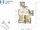 鸿海公园里_3室2厅2卫 建面102平米