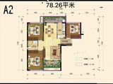 曼锦园_3室2厅1卫 建面78平米