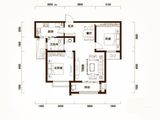 宏泰龙邸_2室2厅1卫 建面89平米