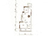 君华朝阳花地_1室1厅1卫 建面61平米