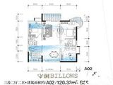 水岸都市_3室2厅2卫 建面120平米