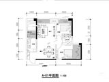 蓝润ISC_2室2厅1卫 建面76平米