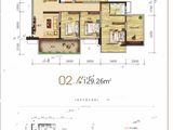 冠利幸福苑_5室2厅2卫 建面129平米