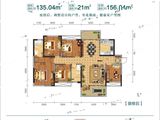 绿涛公园里_5室2厅2卫 建面135平米