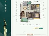 世纪铂金时代天宸_3室2厅2卫 建面108平米