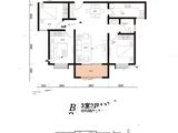 盈泰翡翠锦城_3室2厅1卫 建面103平米