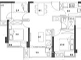 中梁正荣府_3室2厅2卫 建面78平米