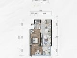 得胜空港温泉度假公园_2室2厅1卫 建面67平米