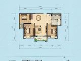 桂林奥林匹克花园_3室2厅2卫 建面104平米