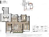 乾亨当代府_3室2厅2卫 建面129平米