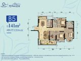 奥林匹克花园5期_4室2厅2卫 建面141平米