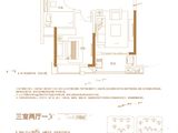 新力大境天城_3室2厅1卫 建面89平米