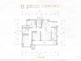 鸿亨琅阅滨江_3室2厅2卫 建面99平米