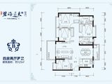 碧海云天海岸城_4室2厅2卫 建面125平米