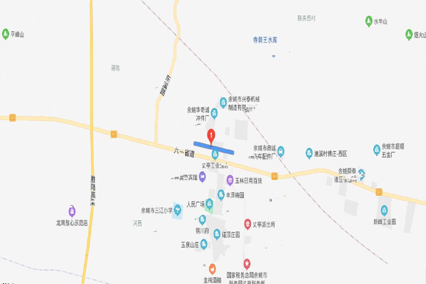 北师大余姚学校周边(梅山路北、兵马司路东)