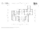 万科揽境_4室2厅2卫 建面155平米