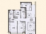 恒大时代广场_3室2厅2卫 建面123平米